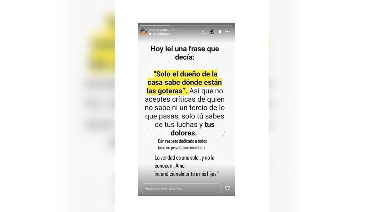 El mensaje de la mamá de Wanda Nara sobre el romance con L-Gante. El mensaje de la mamá de Wanda Nara sobre el romance con L-Gante.