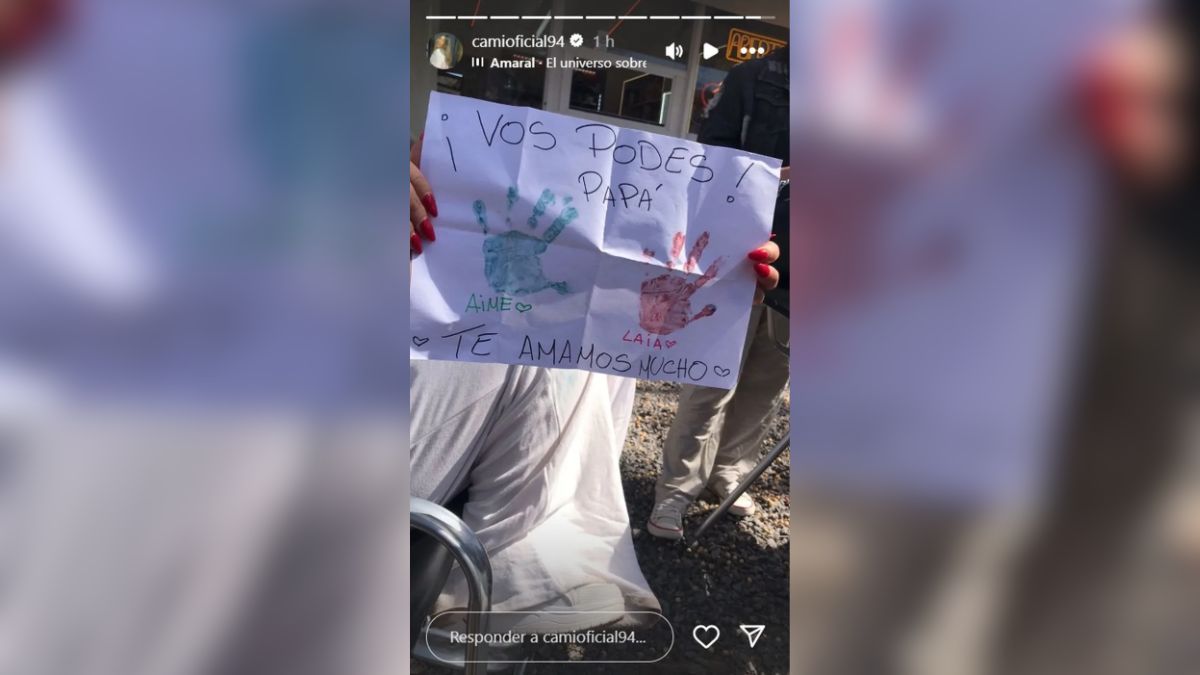 El tierno mensaje de Aime y Laia tras el accidente de Thiago Medina. El tierno mensaje de Aime y Laia tras el accidente de Thiago Medina.