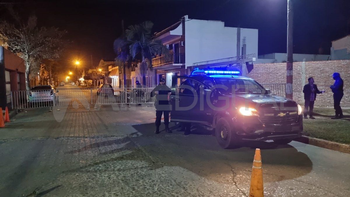 Cortes de calles y mucha presencia policial en el operativo dispuesto para Villa Dora.