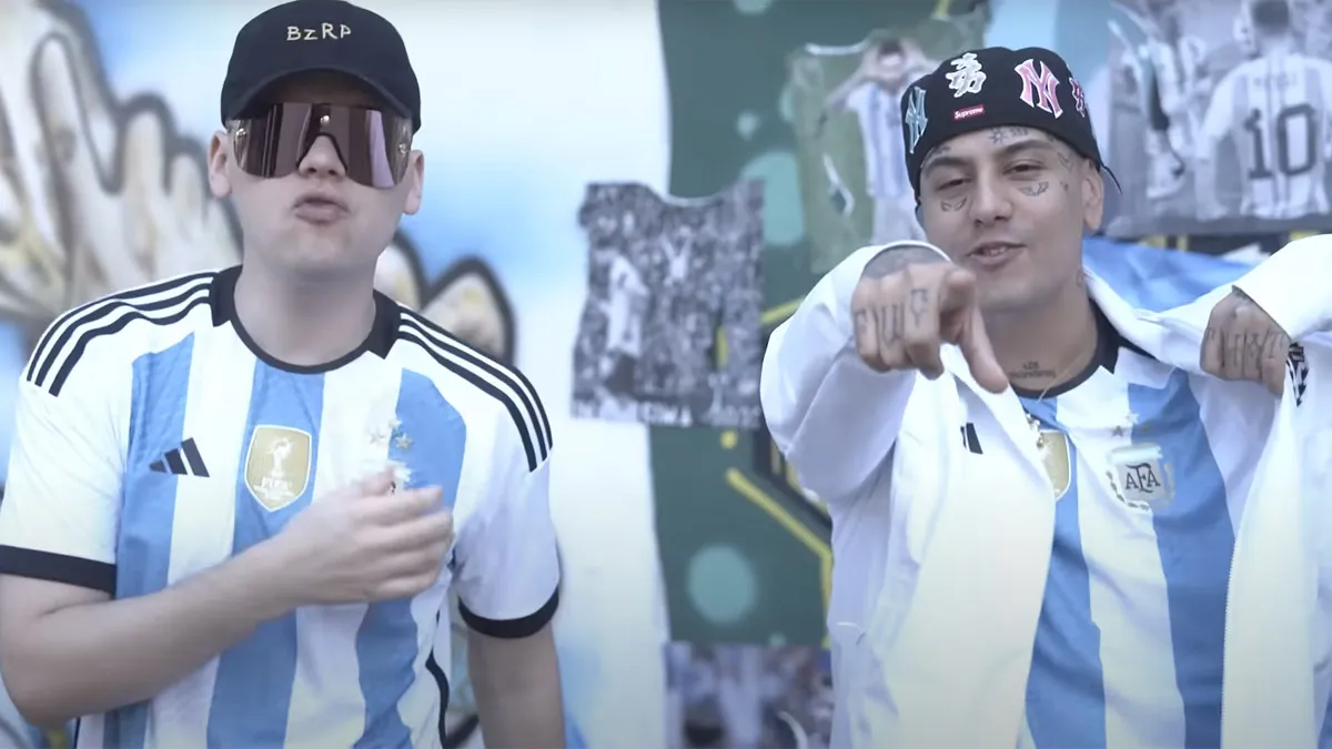 El artista Duki y el productor musical Bizarrap sacaron