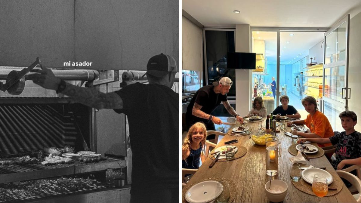 Wanda Nara y Mauro Icardi disfrutaron de una comida en familia. Wanda Nara y Mauro Icardi disfrutaron de una comida en familia.