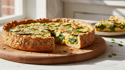 Masa de tarta de avena y semillas: la receta saludable, sin amasado y extra crocante