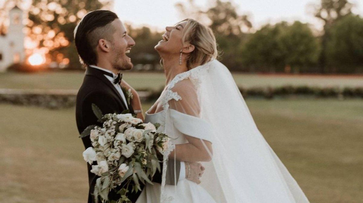 Stefi Roitman y Ricky Montaner tuvieron una boda mixta