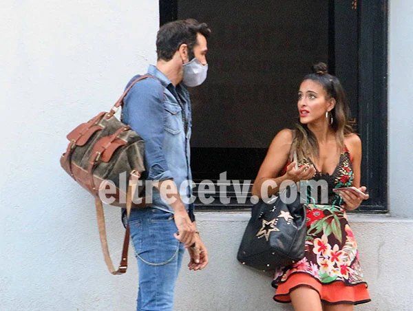 Hernán Drago y Celeste Muriega, juntos