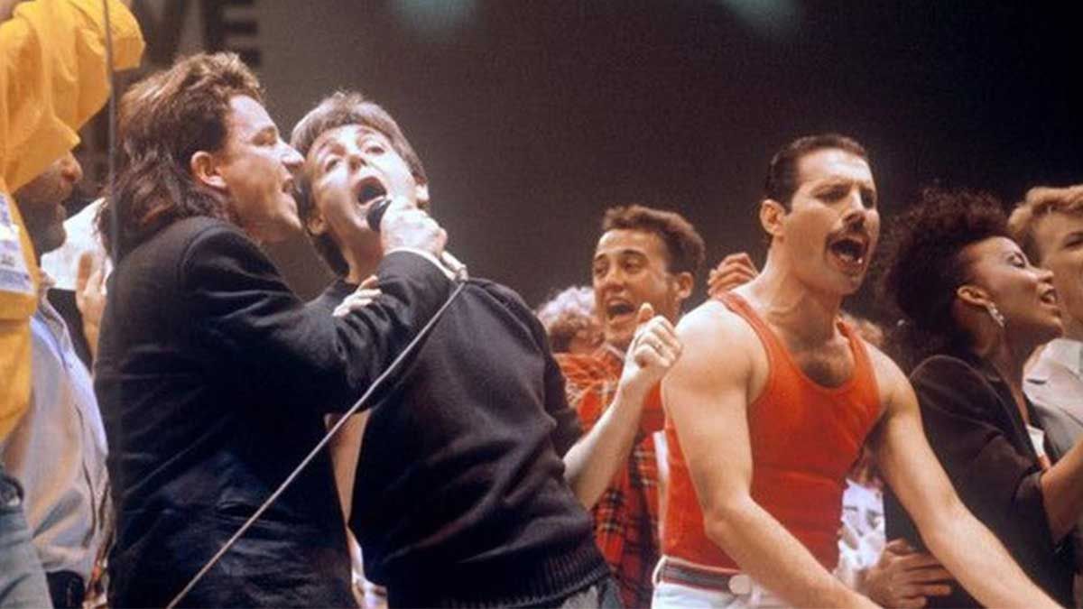 Live Aid: el festival benéfico más memorable de la historia de la música