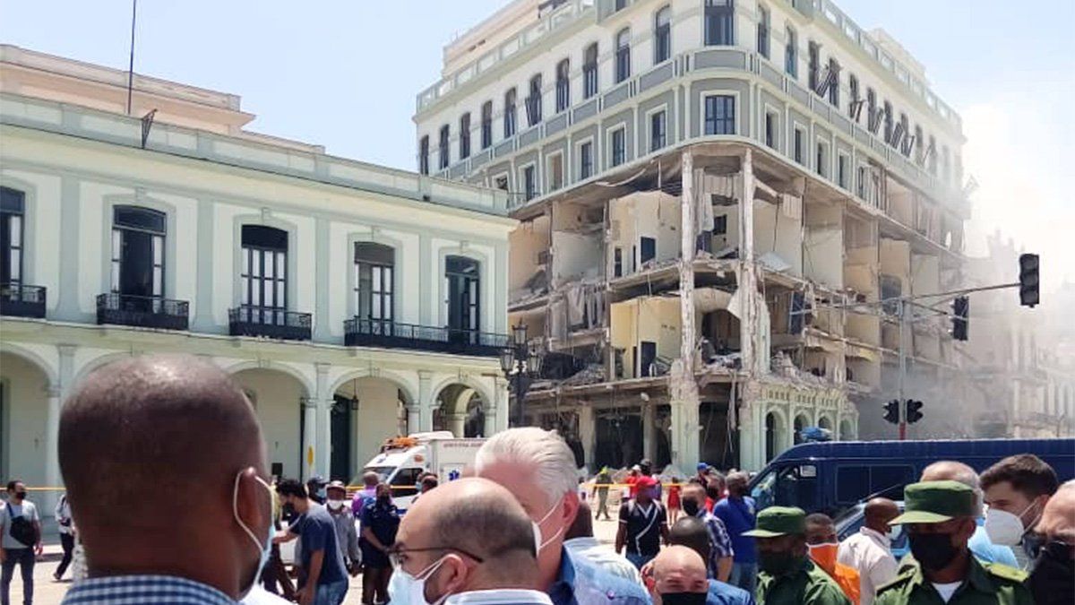 La Presidencia actualizó el parte de víctimas al cifrar en ocho el número de muertos y 30 heridos.