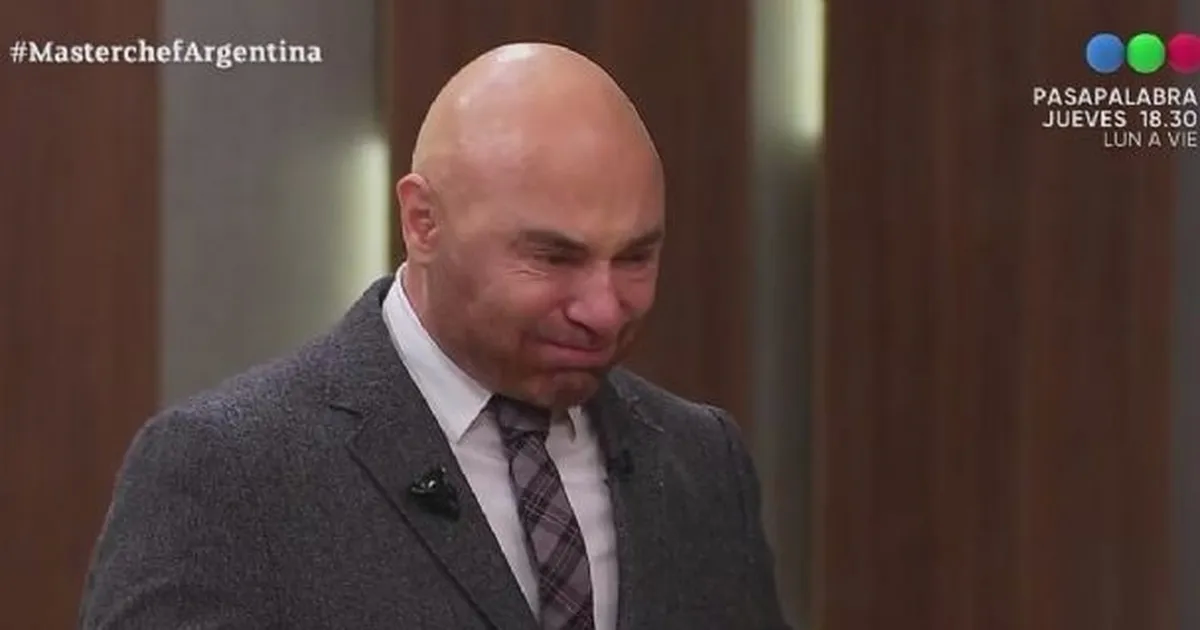Germán Martitegui no pudo más con el plato de Rodolfo y le llamó la atención en MasterChef.
