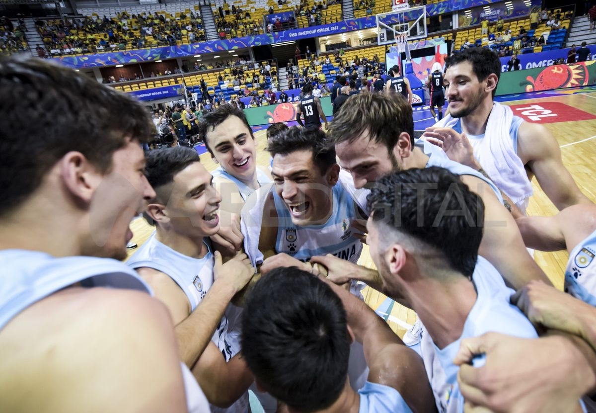 Argentina venció a Brasil en Recife y se consagró campeón de la AmeriCup de básquet