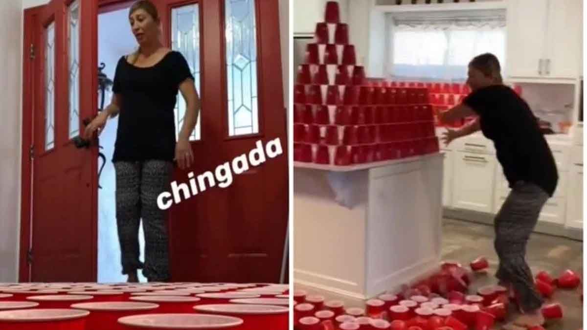 Video: le hace broma a su mamá en Tik Tok y su reacción fue épica