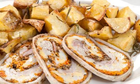 Matambre arrollado con papas, by Maru Botana. Matambre arrollado con papas, by Maru Botana.