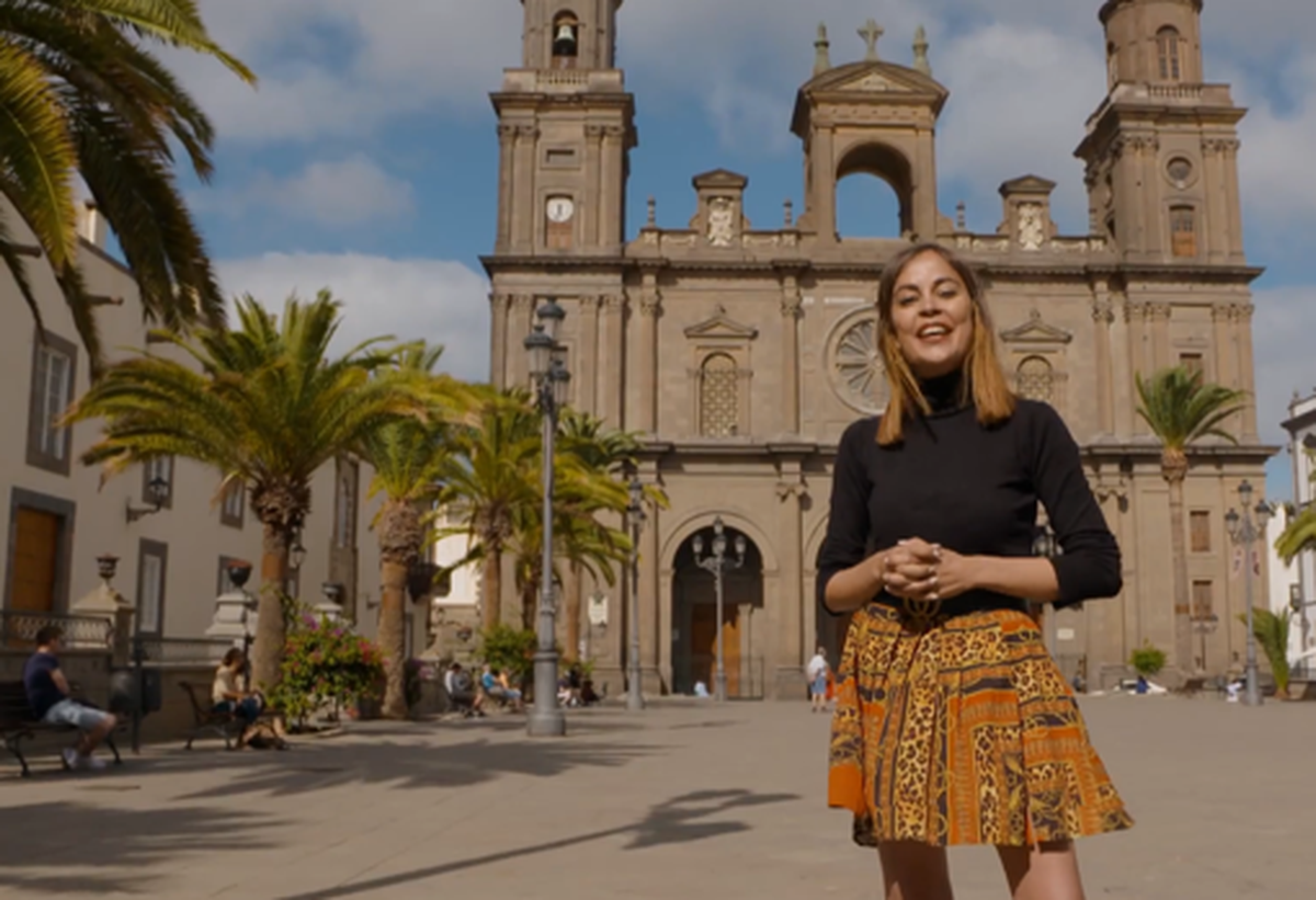 Mónica Domínguez en el programa