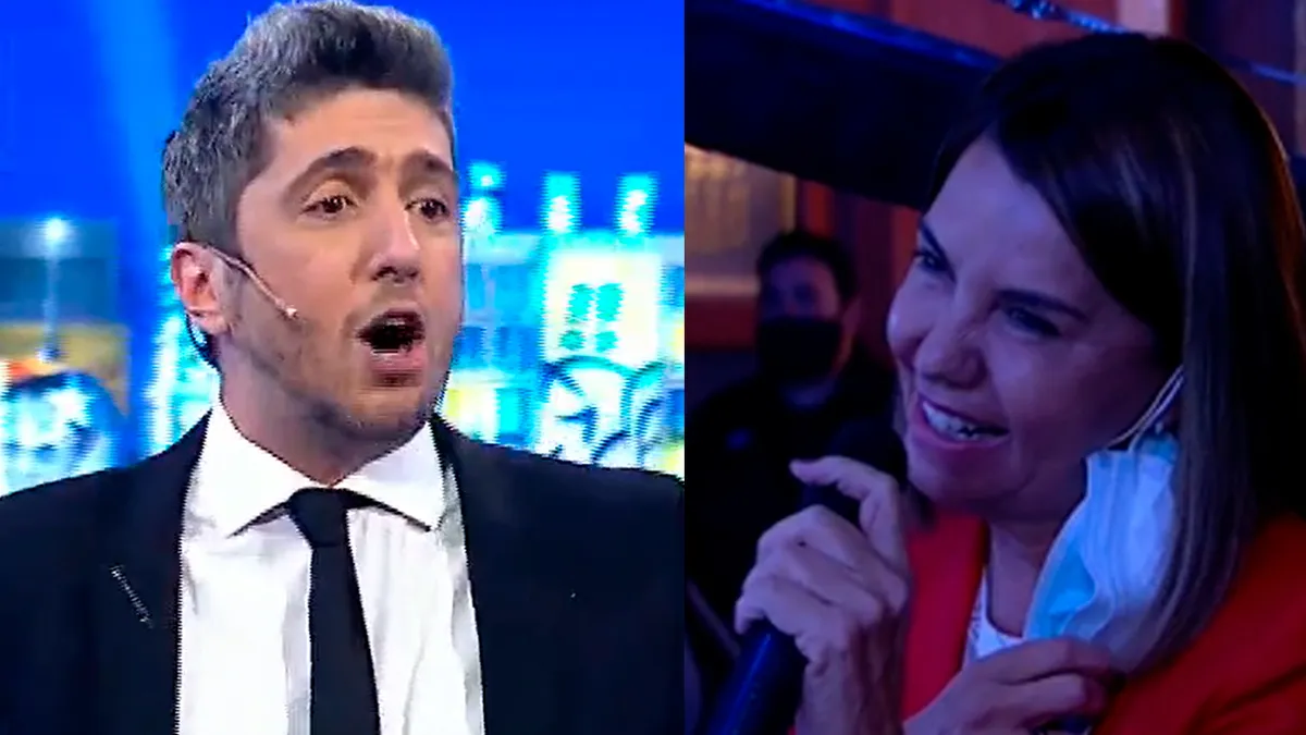 El divertido ida y vuelta entre Jey Mammon y Liliana Parodi.
