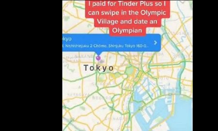 Video viral: el increíble truco de un hombre para estar con las atletas olímpicas de Tokio por medio de Tinder. Video viral: el increíble truco de un hombre para estar con las atletas olímpicas de Tokio por medio de Tinder.