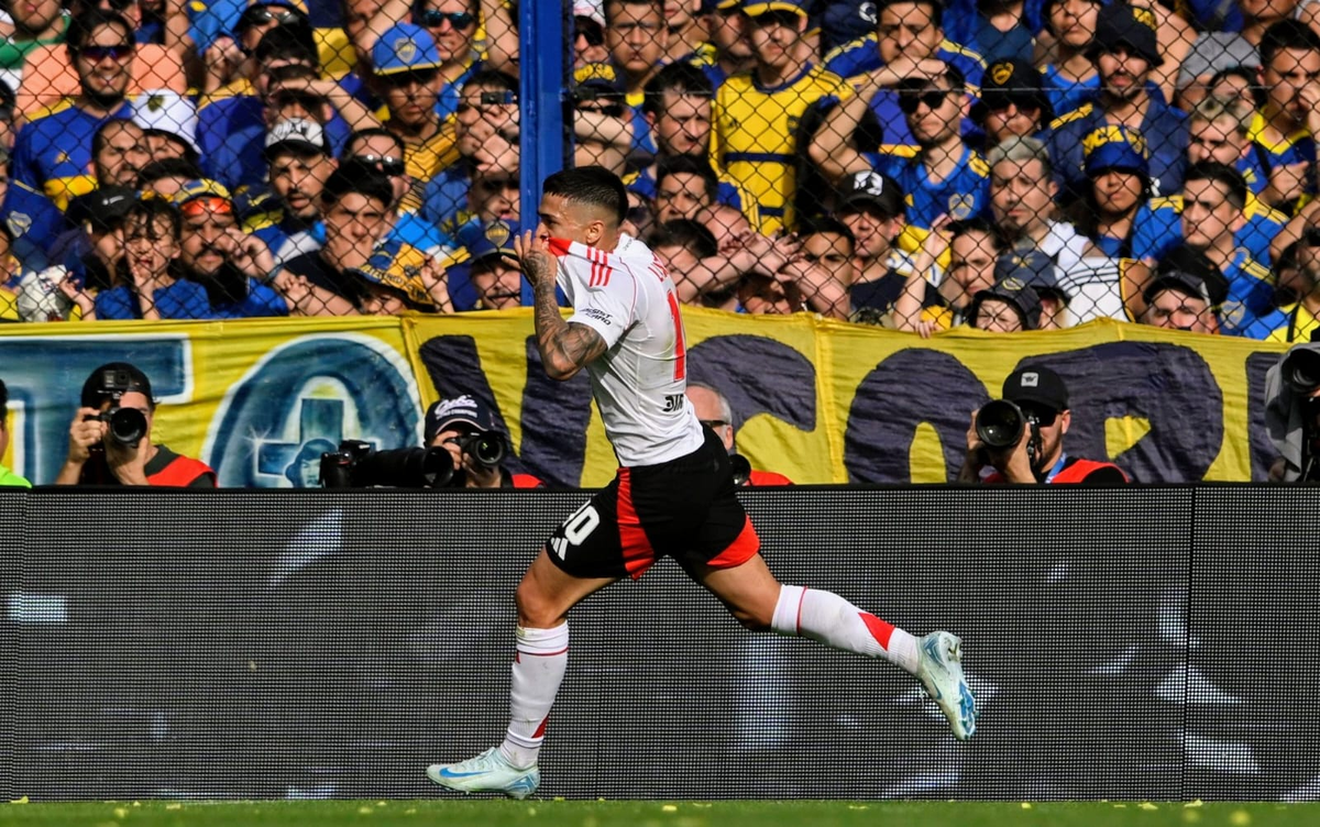 El VAR le anuló un gol a Boca y River ganó en la Bombonera. El VAR le anuló un gol a Boca y River ganó en la Bombonera.