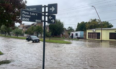 Los acumulados de lluvia en la ciudad de Santa Fe superaron los 100 milímetros. Los acumulados de lluvia en la ciudad de Santa Fe superaron los 100 milímetros.