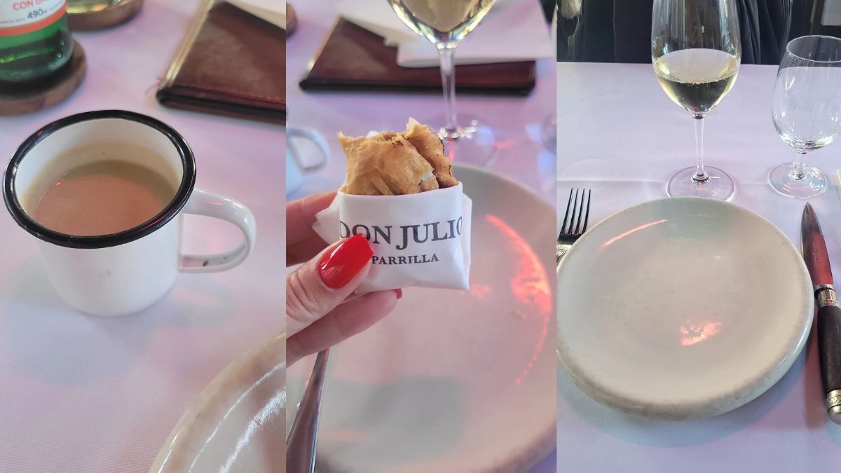 Así te reciben en Don Julio. Así te reciben en Don Julio.