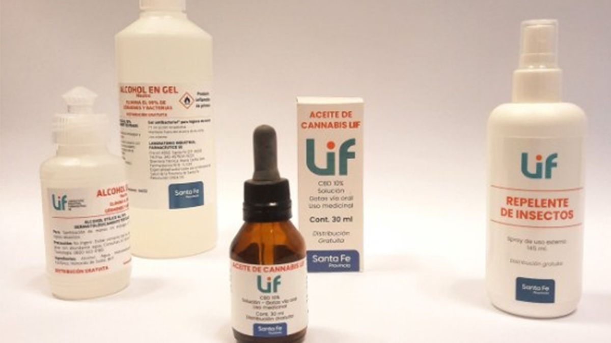 Algunos de los últimos productos que incorporó el LIF a su producción.