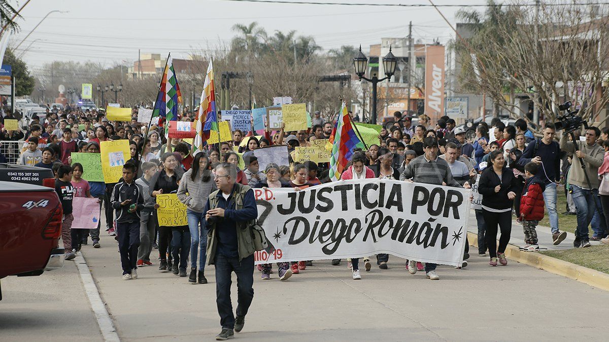 El día que Recreo marchó para pedir justicia por la muerte del niño.