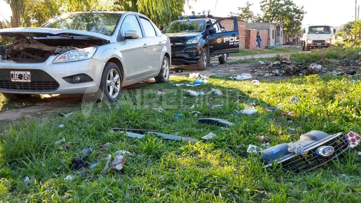 Encontraron el auto tras un llamado al 911