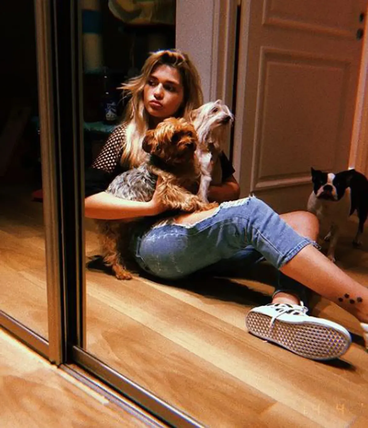 Martita Fort amaba a sus perros.