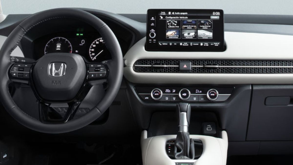 Así es el tablero del Honda ZR-V. 