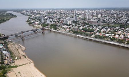 En un mes y medio, el río bajó más de 1,70 metros en Santa Fe En un mes y medio, el río bajó más de 1,70 metros en Santa Fe