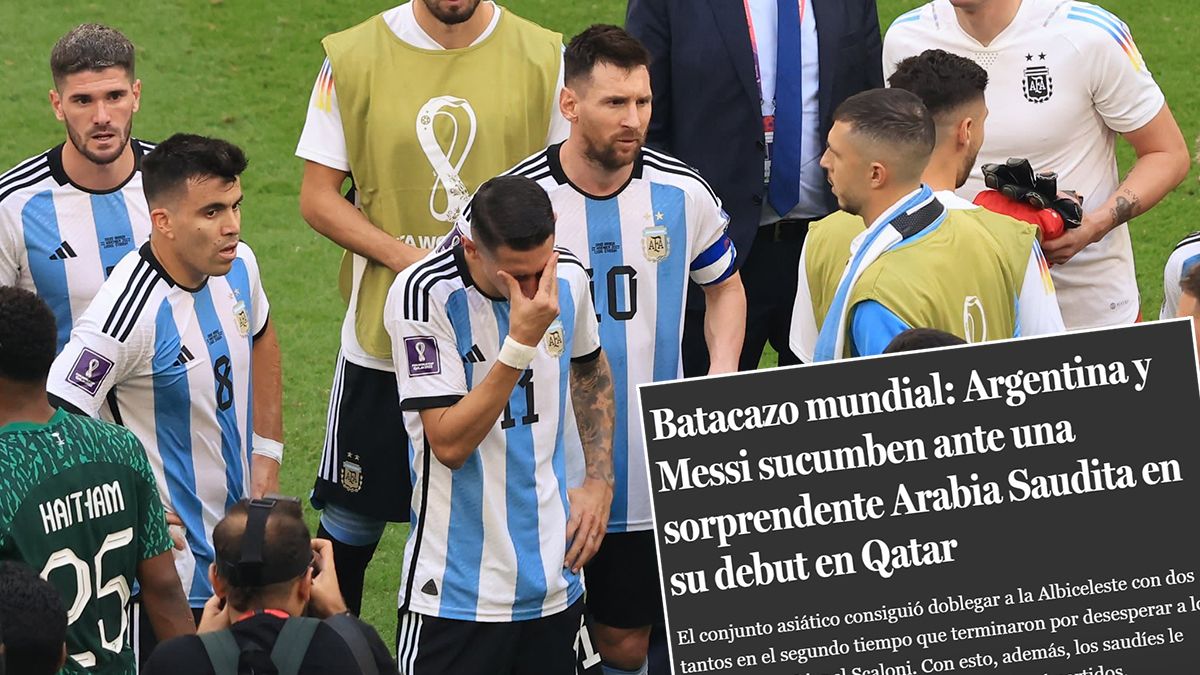 En Chile hablan de que Argentina sucumbió ante los árabes.