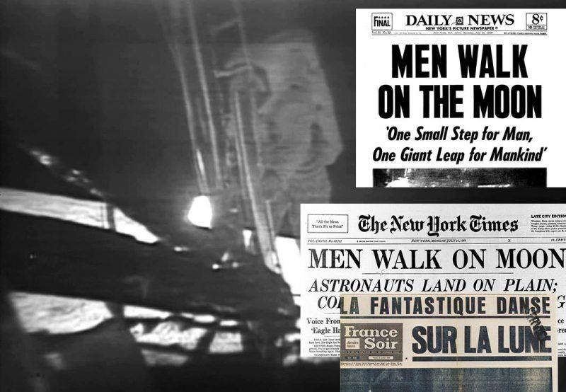 Se cumplen 52 años desde que Niel Armstrong bajó en la Luna.