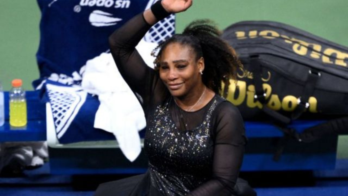 Serena Williams se despidió del US Open.