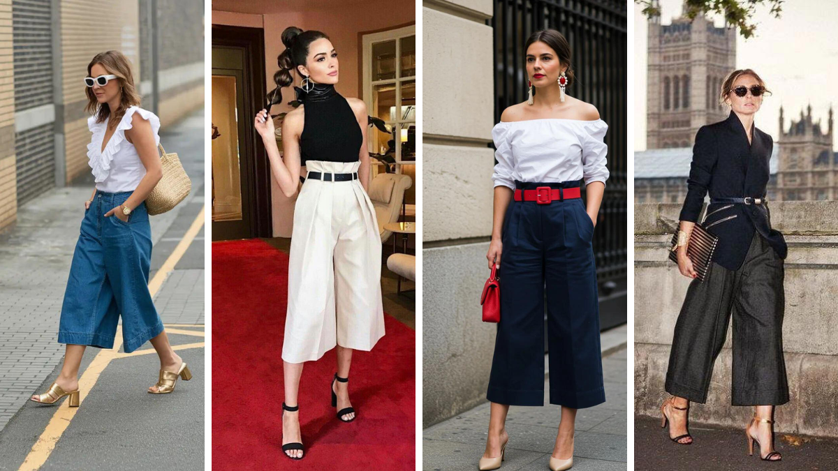 5 looks favorecedores con pantalones culotte ideales para mujeres de 40 y 50. 5 looks favorecedores con pantalones culotte ideales para mujeres de 40 y 50.