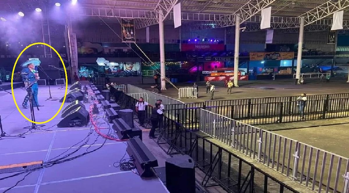 No fue nadie: las imágenes de un veterano artista cantando ante 5 personas entristecen las redes