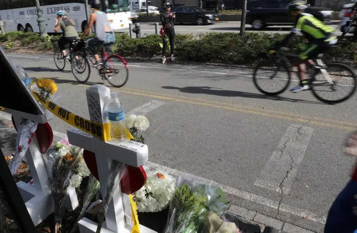 El lugar en donde ocurrió el atentado en 2017.