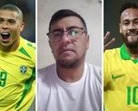 Nació en Santa Fe, pero es fanático de Brasil: Mis hijos se llaman Ronaldo y Neymar Nació en Santa Fe, pero es fanático de Brasil: Mis hijos se llaman Ronaldo y Neymar