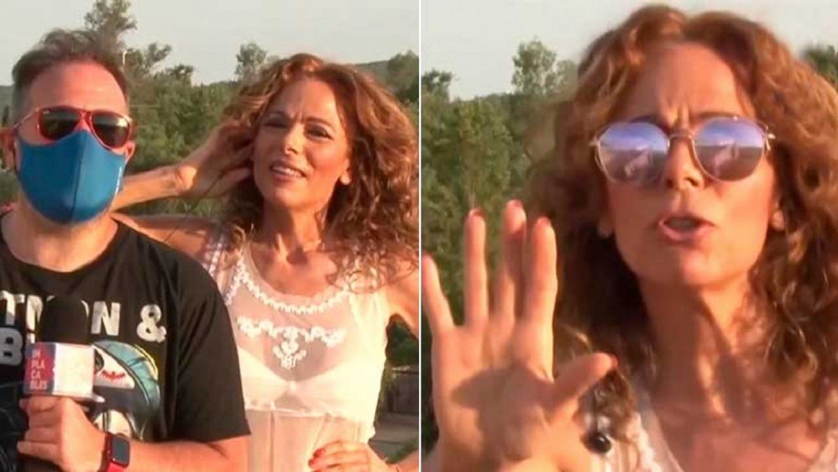 La protagonista de Mi mujer se llama Mauricio hablaba con Implacables cuando abruptamente pidió terminar con la transmisión. &nbsp;