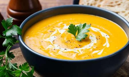 Sopa crema de calabaza: la receta sencilla y rápida para disfrutar en invierno Sopa crema de calabaza: la receta sencilla y rápida para disfrutar en invierno