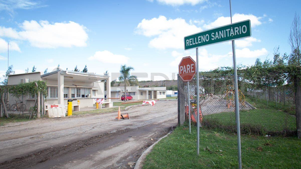 Los trabajadores que realizan tareas en el predio dieron aviso al 911 del hallazgo.