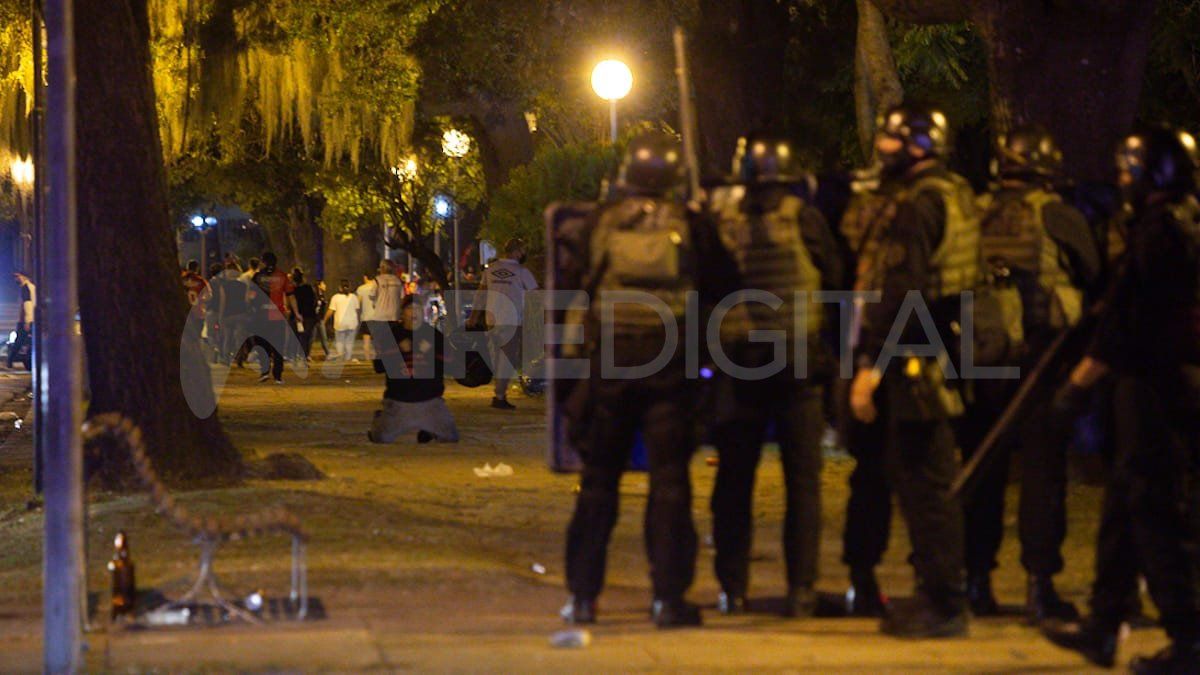 El operativo que preparó la policía contó con 2.000 agentes.