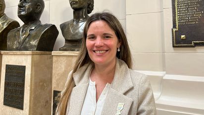 Caren Tepp, la candidata de la renovación y la unidad dijo que hay que ponerle un freno a Milei