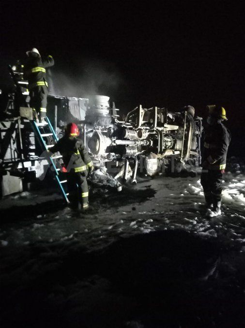 El trabajo de los bomberos voluntarios de San Jerónimo Norte permitió sofocar las llamas