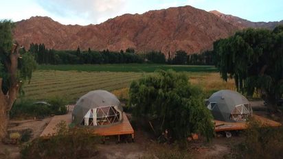 Glamping en Argentina, una forma única y lujosa para pasar unas vacaciones de aventura en familia