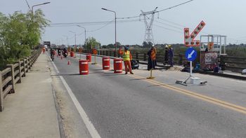 Se habilitó el tránsito en el Puente Carretero sólo para peatones motos y bicicletas