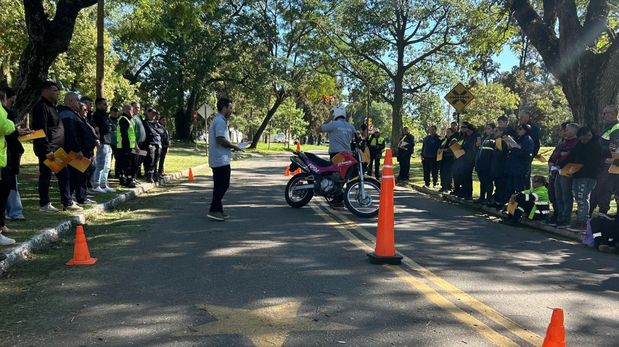A partir del lunes habrá cambios en el examen práctico para primeros motociclistas en la provincia de Santa Fe.