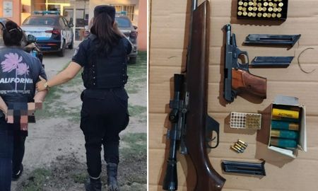 Detuvieron a una mujer a la vera de autopista y le secuestraron armas Detuvieron a una mujer a la vera de autopista y le secuestraron armas