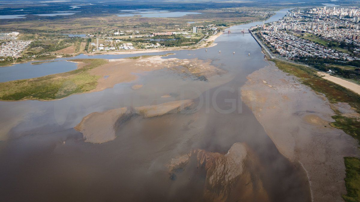 El río bajó dos centímetros este jueves en el Puerto de Santa Fe y quedó en 0