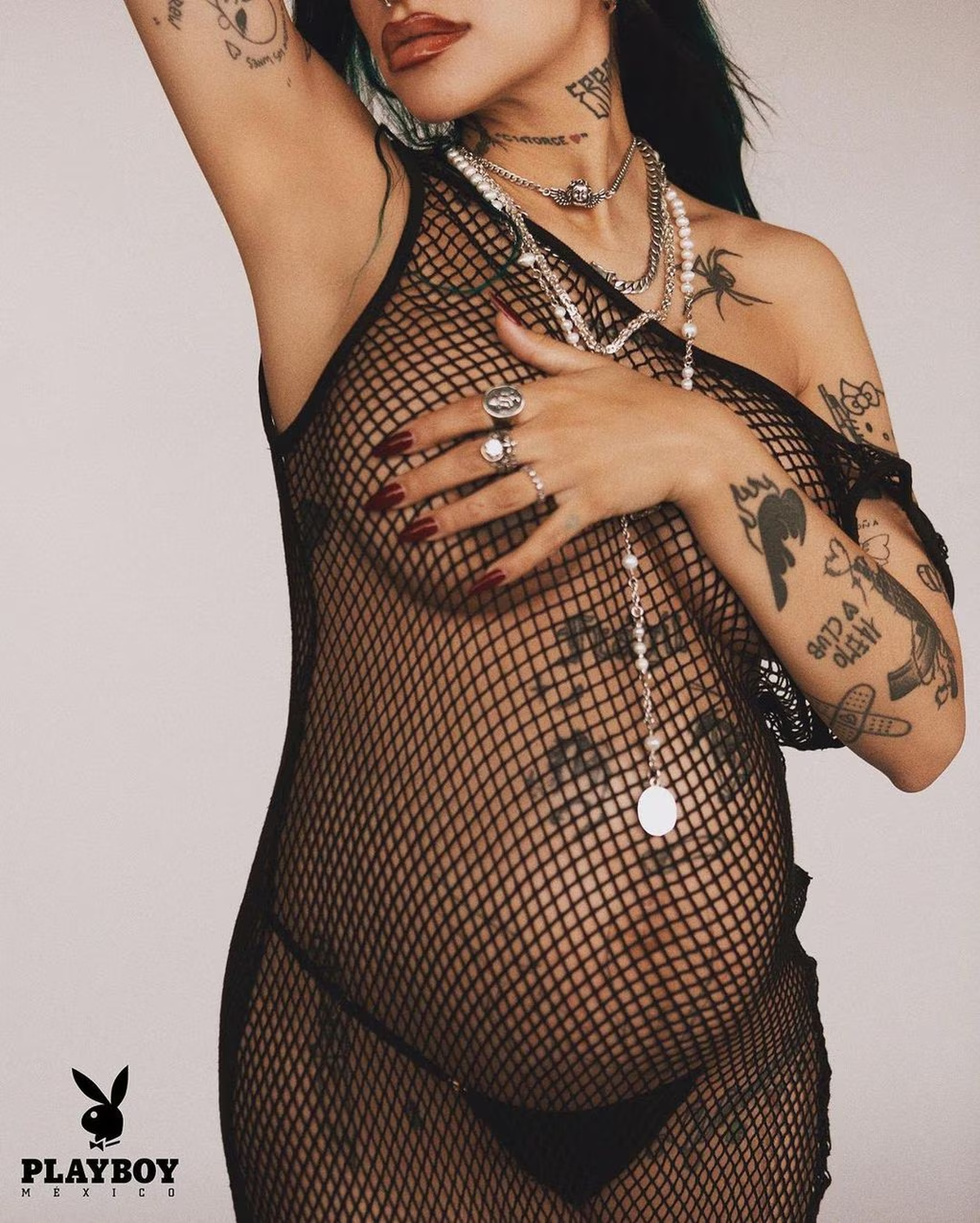 Cazzu transita su séptimo mes de embarazo. Cazzu transita su séptimo mes de embarazo. 