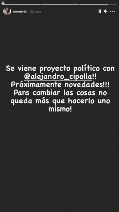 Morena Rial confirmó su nueva faceta.