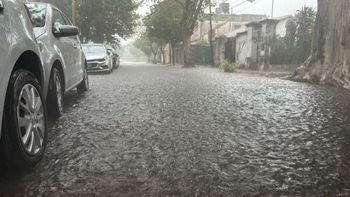 Cayeron más de 50 milímetros en alrededor de una hora en la ciudad de Santa Fe