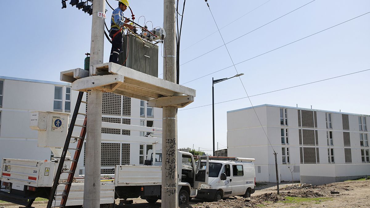 La subestaci&oacute;n transformadora que pidi&oacute; la EPE es clave para que las viviendas puedan tener electricidad.