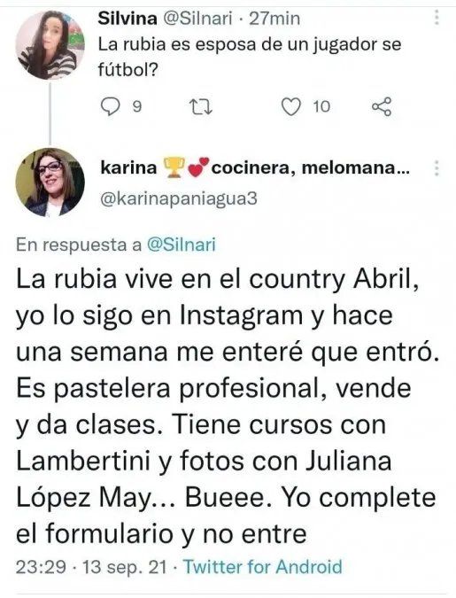 La polémica particiación de la esposa de Milito en Bake Off: es pastelera profesional. 