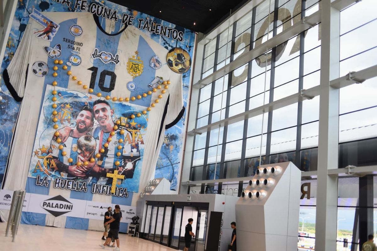 El recientemente reinaugurado Aeropuerto de Rosario